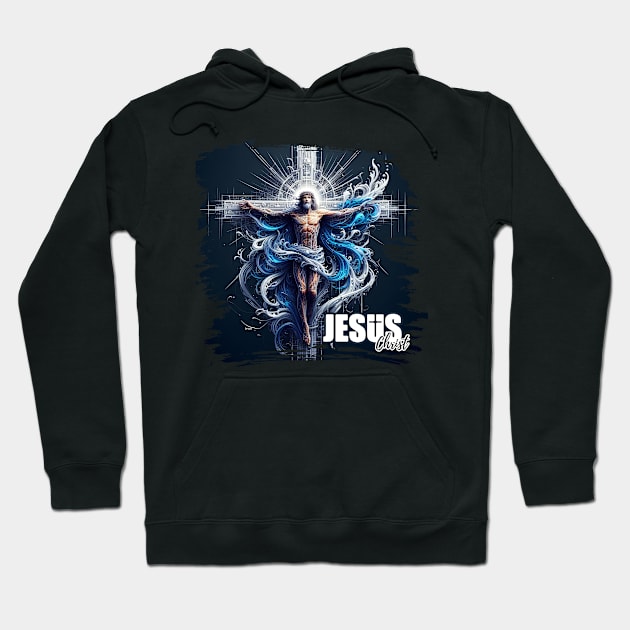 Christian Tshirt Design Jesus Christ Hoodie by Javacustoms